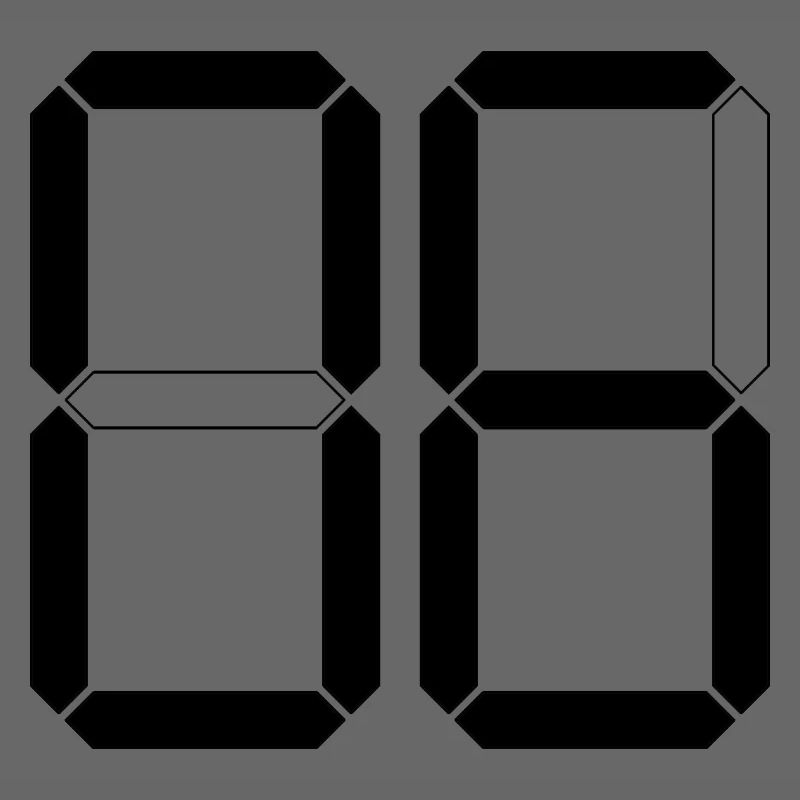 NUMBER 06 Zero Six Birthday Gift Digital
