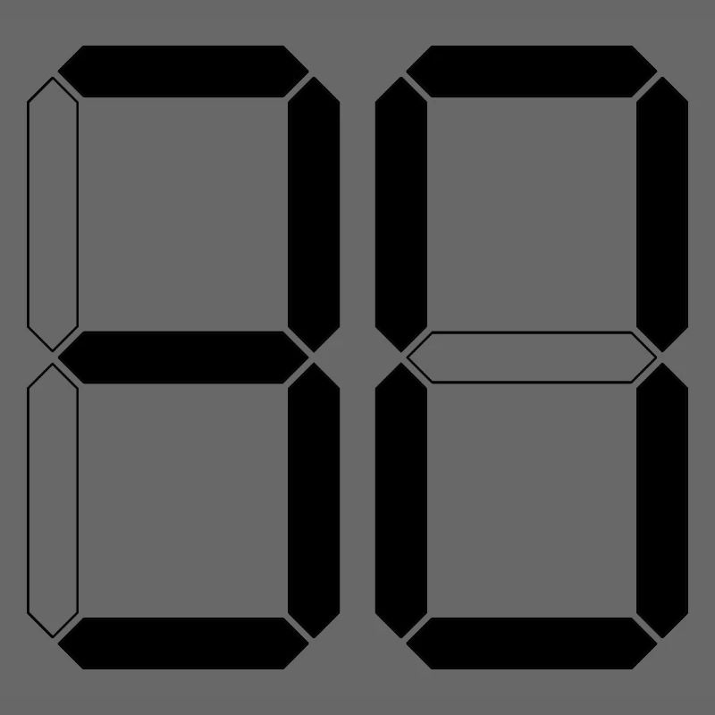 NUMMER 30 Dreißig Geburtstag Geschenk Digital