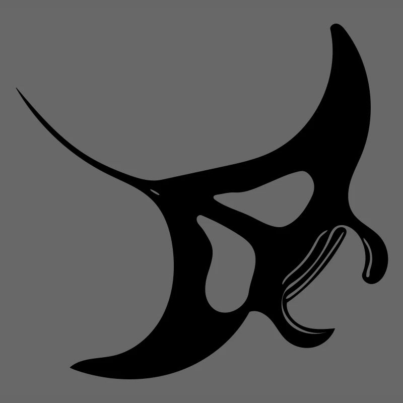 Manta Rochen Vector