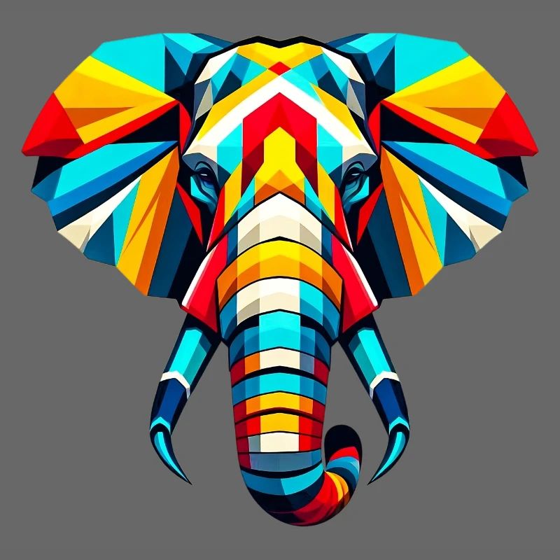Elefant Pop Art