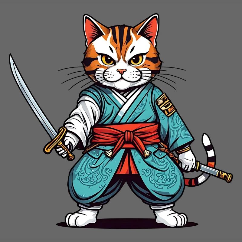 Samurai-Katze