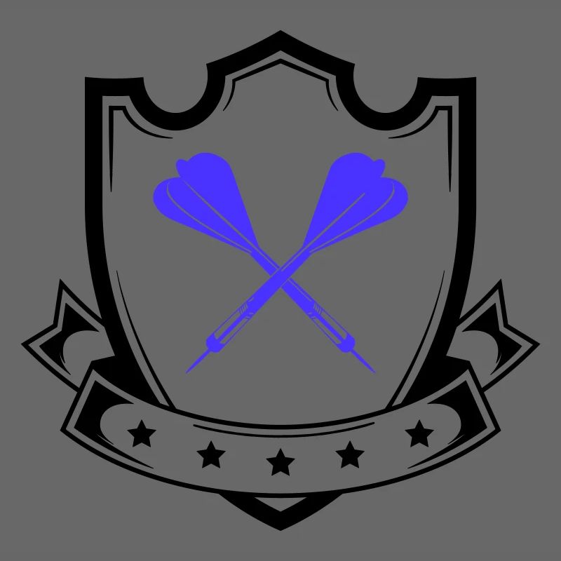 Conception de fléchettes Croix Bleue