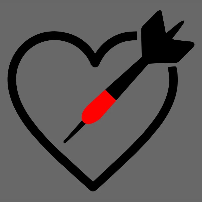 Fléchettes en forme de cœur – Passion Précision