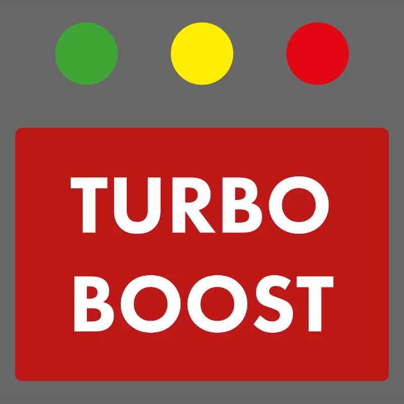 Turbo Boost Retro-Text
