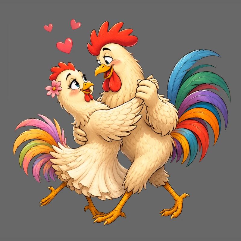 dances with chicken