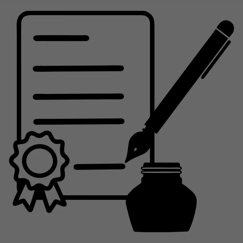 Vertrag mit Lacksiegel