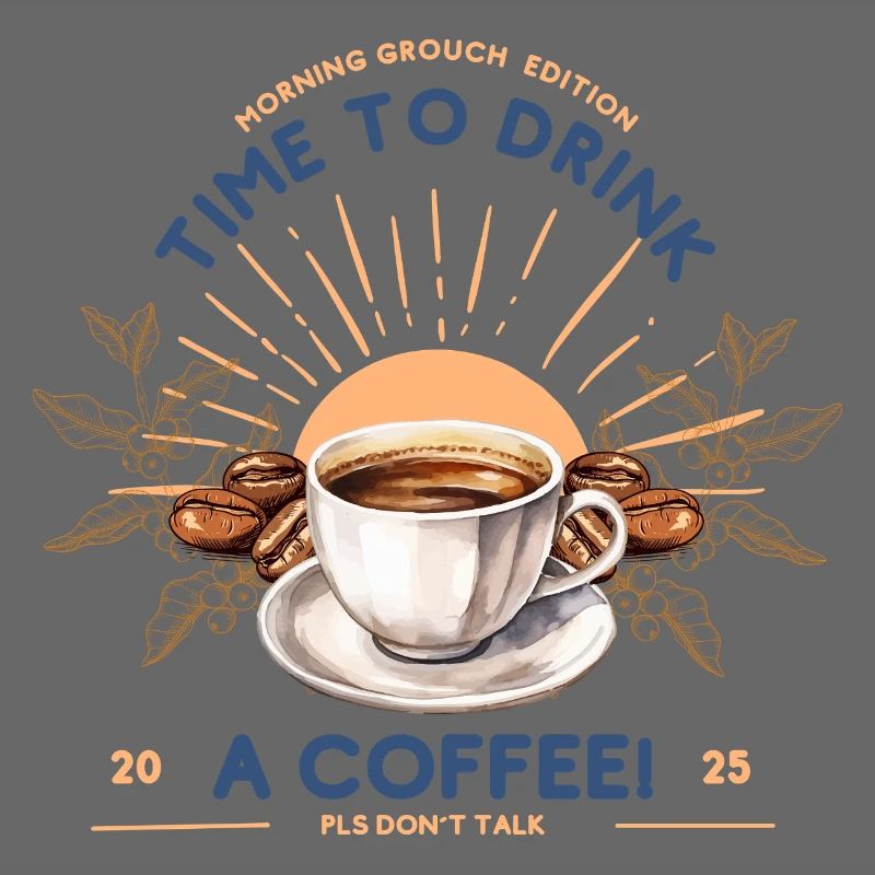 Il est temps de boire du café – Ne pas déranger