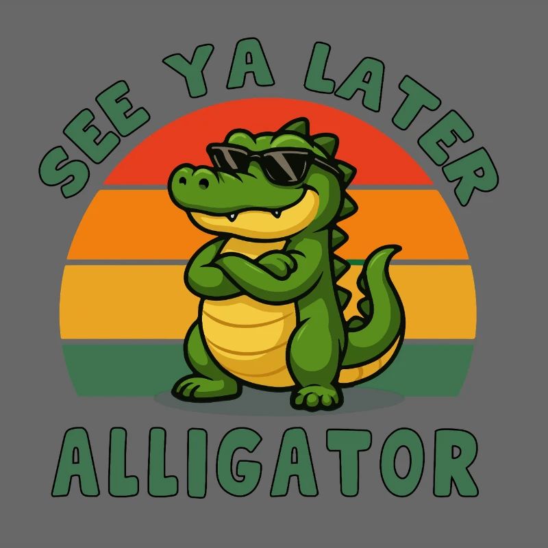 Alligator Coolitude Slogan