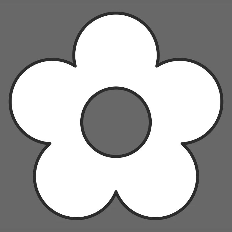 Blume minimalistisch