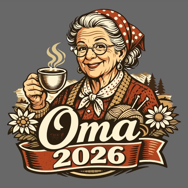 Oma 2026 Loading Geschenk Enkelkind 