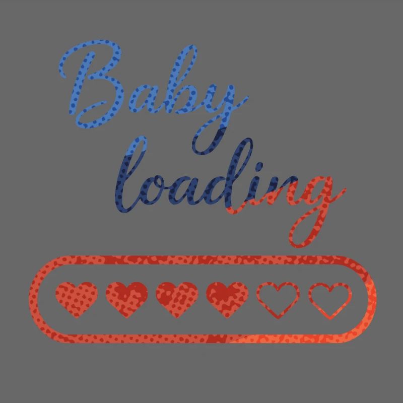 Baby Loading: Herz-Countdown