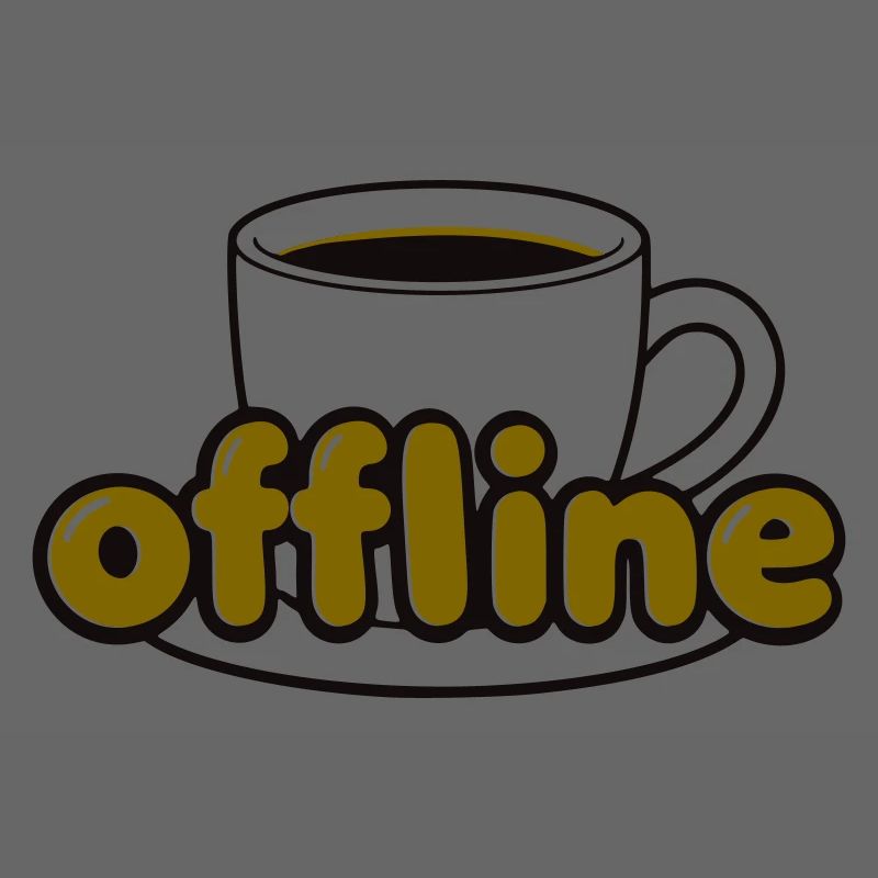 Offline Kaffeepause Icon