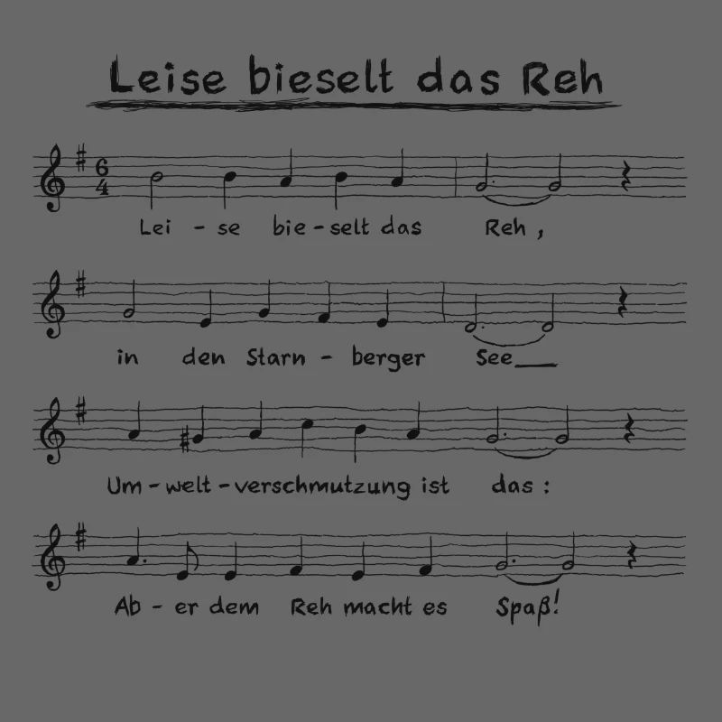 Leise bieselt das Reh