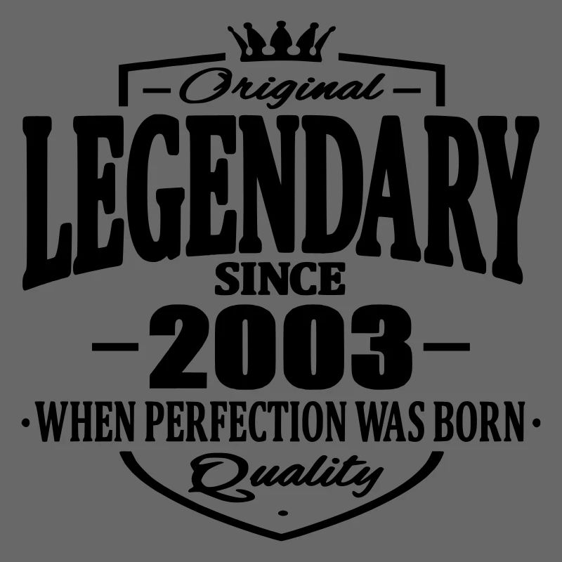 Legendär seit 2003