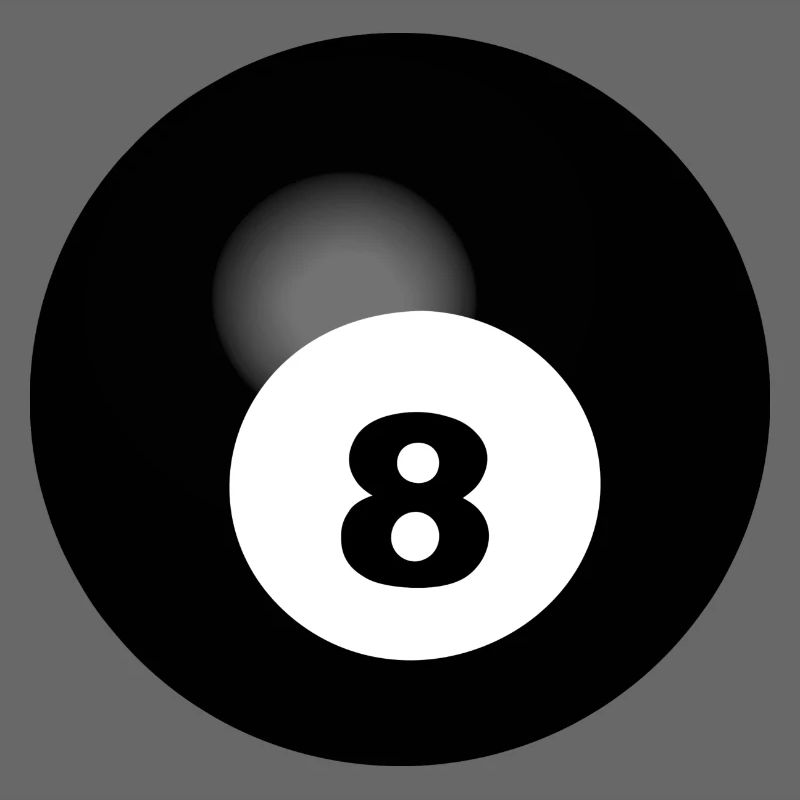Noir 8 Billard