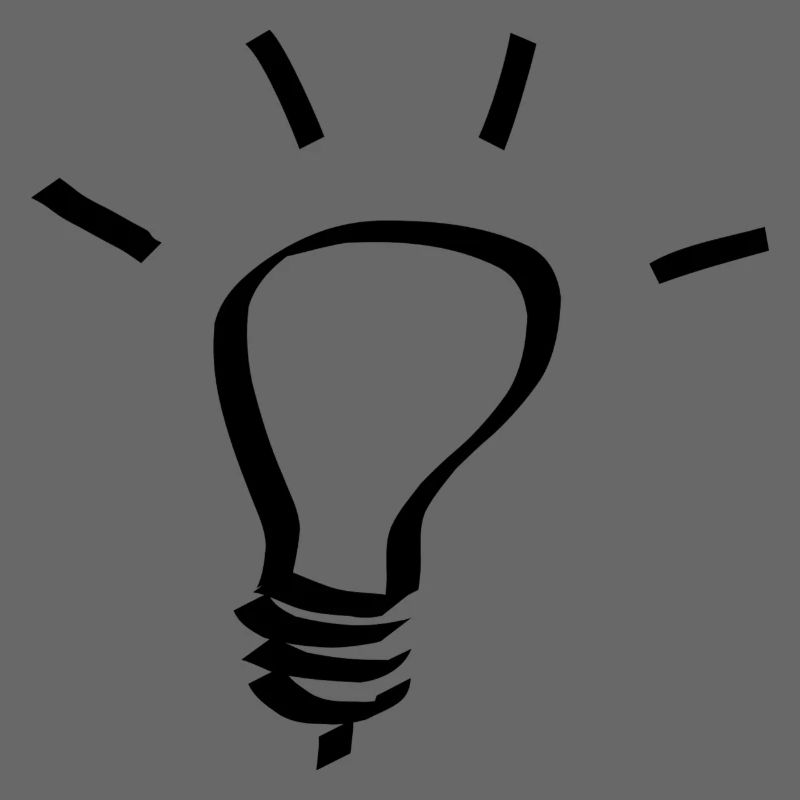 Glühbirne Idee Geschenk