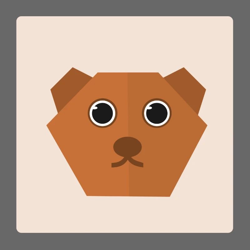 Bär Doodle Geschenkidee