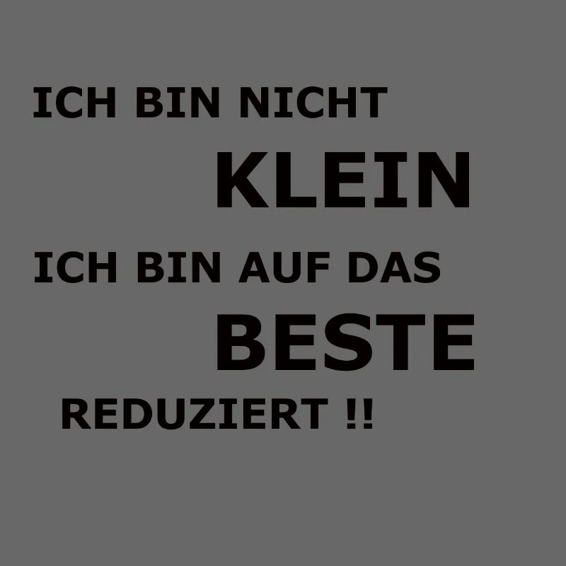 Ich bin auf das Beste reduziert!!