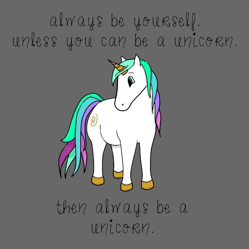 always be yourself.