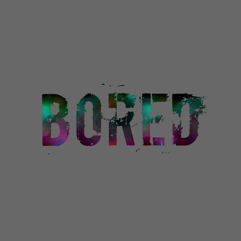 Bored Farbexplosion Graffiti Text