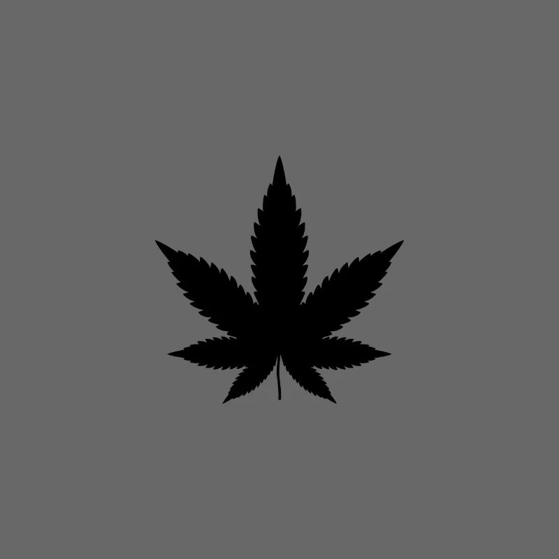 Canabis leaf, hemp leaf, marijuana