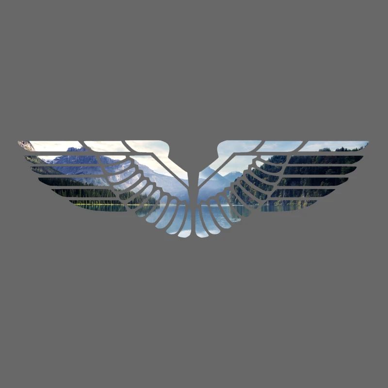 Eagle wing emblem