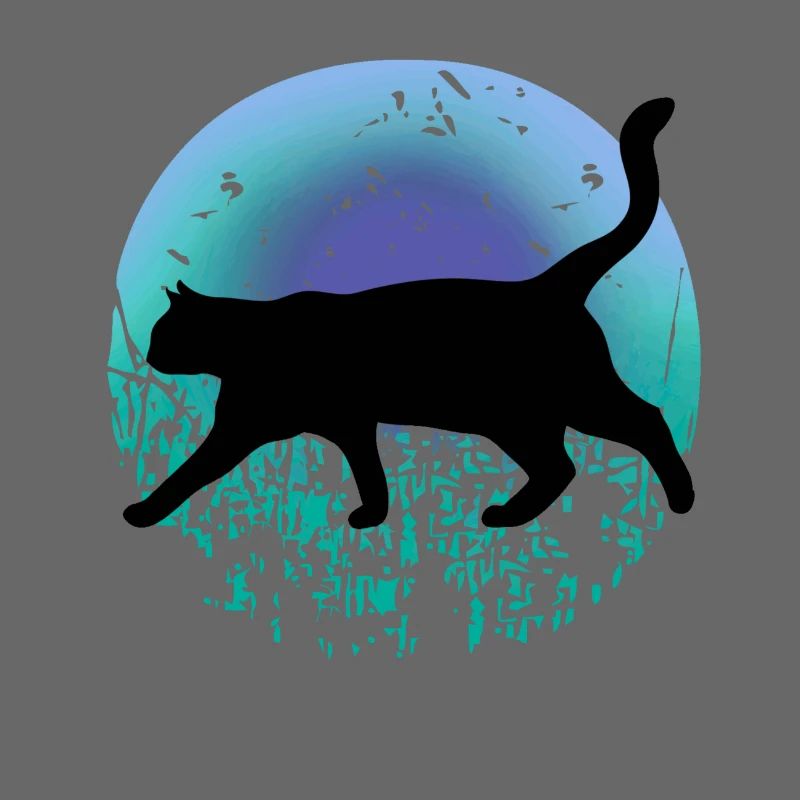 Schwarze Katze