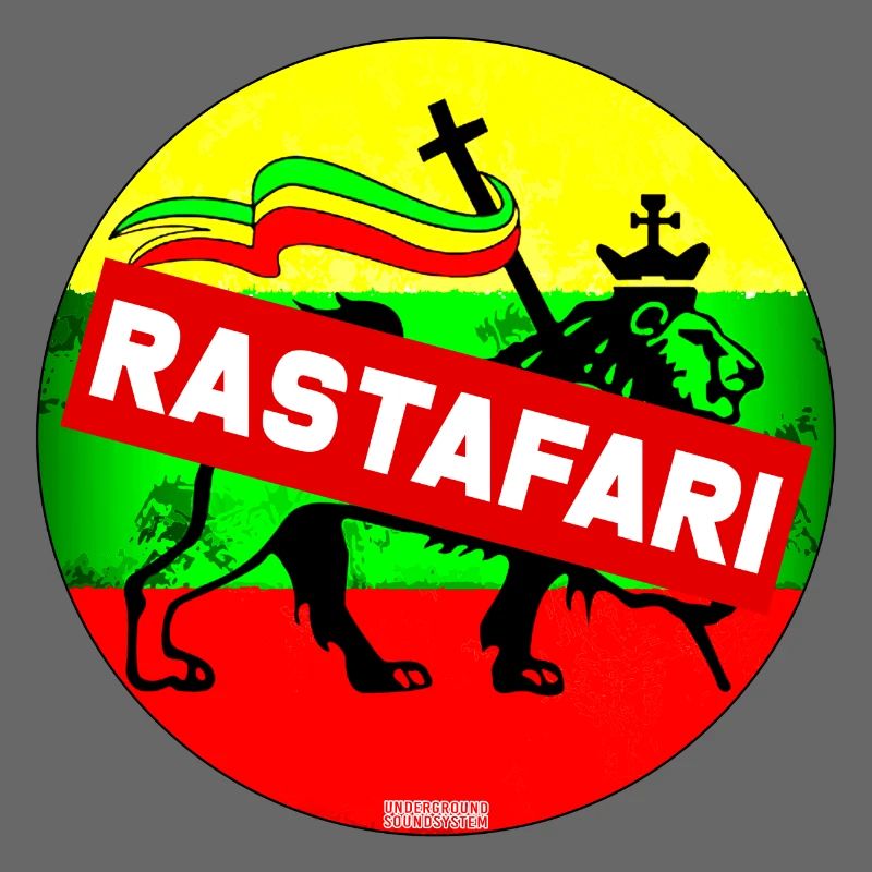 Rastafari Löwe Banner