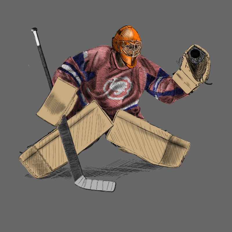Eishockey Torwart