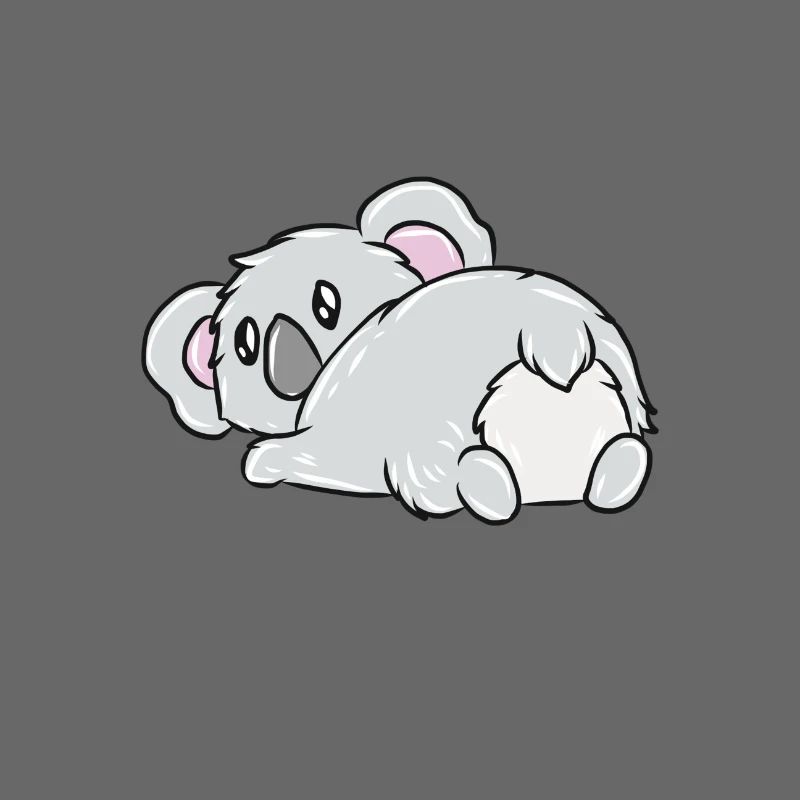 Schlafender Koala Kuschelheld