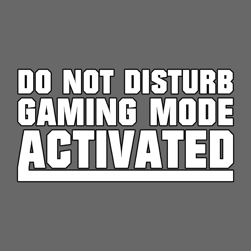 Ne pas déranger le mode de jeu activé