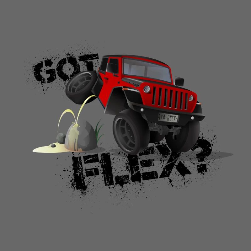 GOT FLEX? - OFFROADER Crawler - Rot