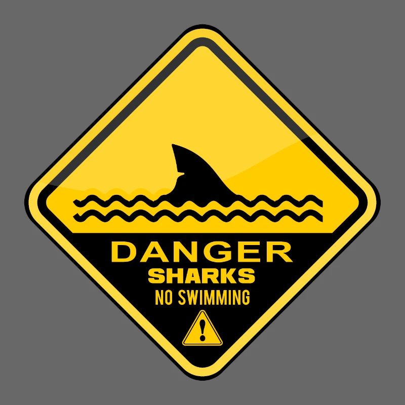 Danger Requins Pas de natation