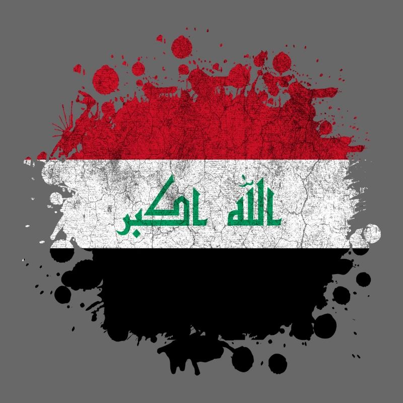 Iraq Splash flags design