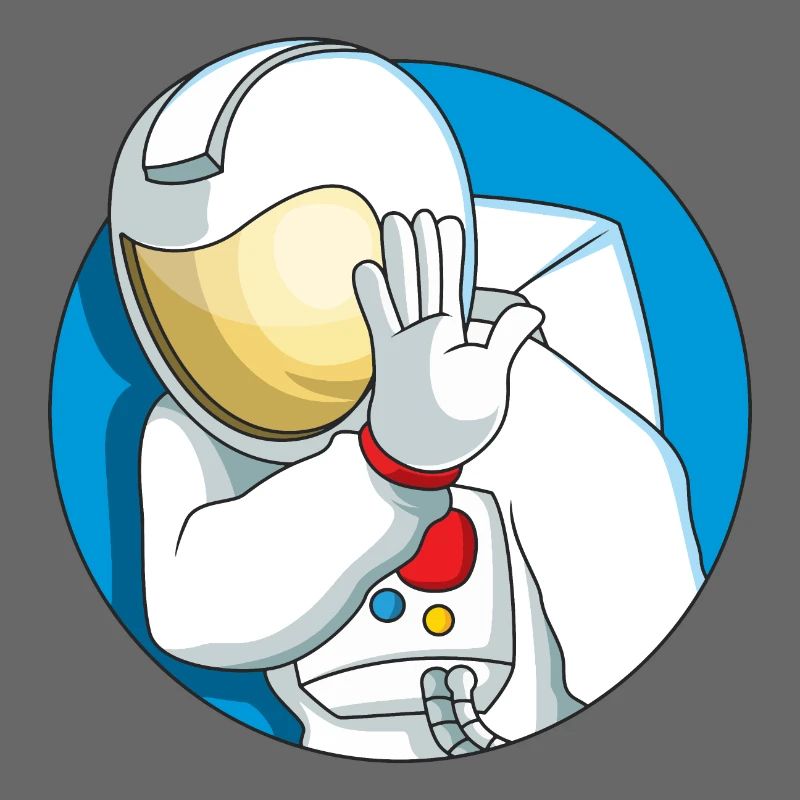 Astronaute timide