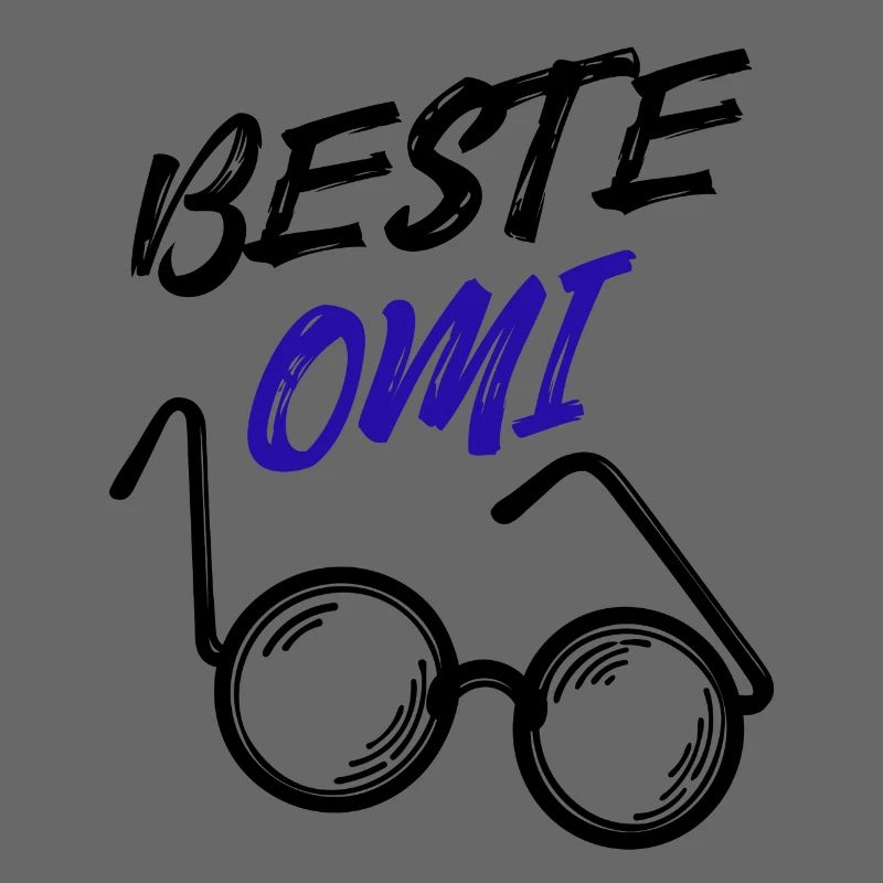 Oma Großmutter Beste Omi Brille Statement