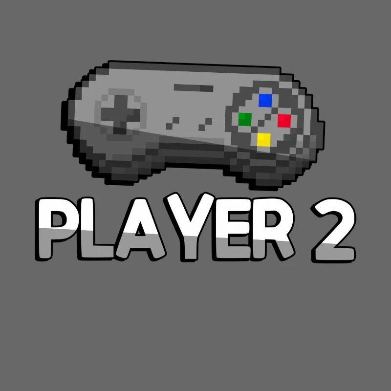 PLAYER 2 + SNES Controller - Gaming