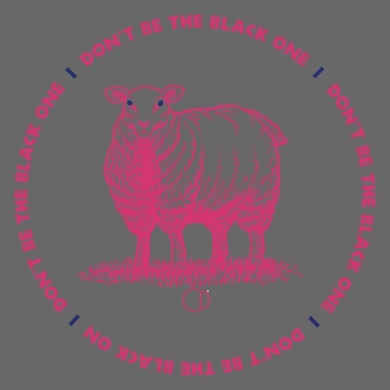 Mouton - Ne sois pas le noir par CD