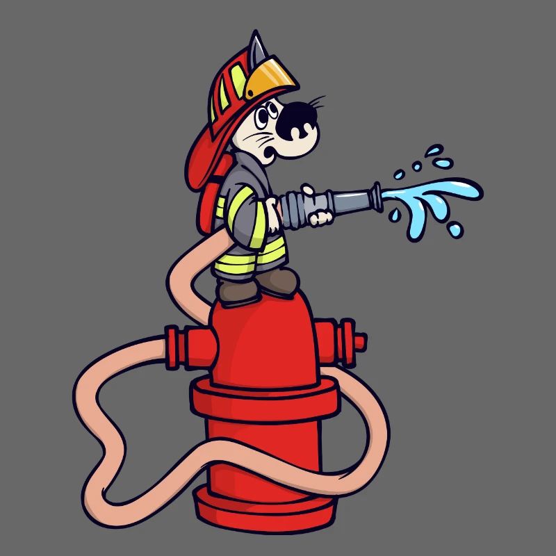 Firefighter Fire Hose Fire Brigade Fire