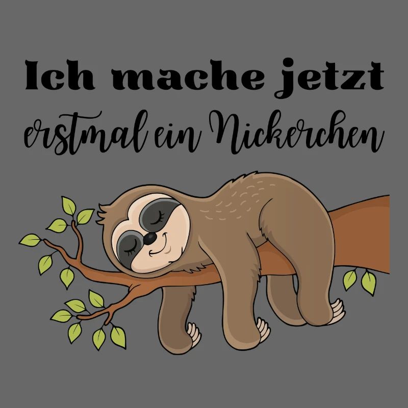 Ich mache jetzt erstmal ein Nickerchen