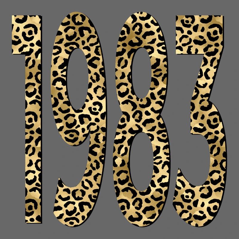 Numéro 1983 - Imprimé Léopard - Anniversaire