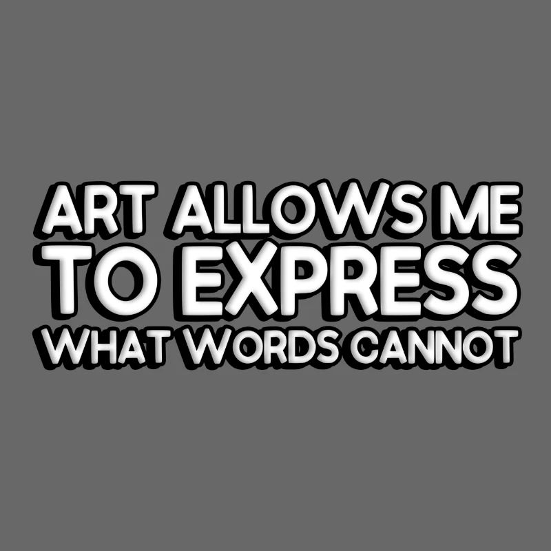 L’art me permet d’exprimer ce que les mots ne peuvent pas exprimer