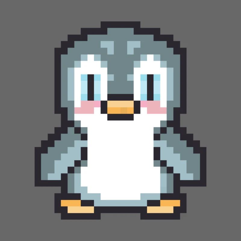Pinguin-Pixelkunst