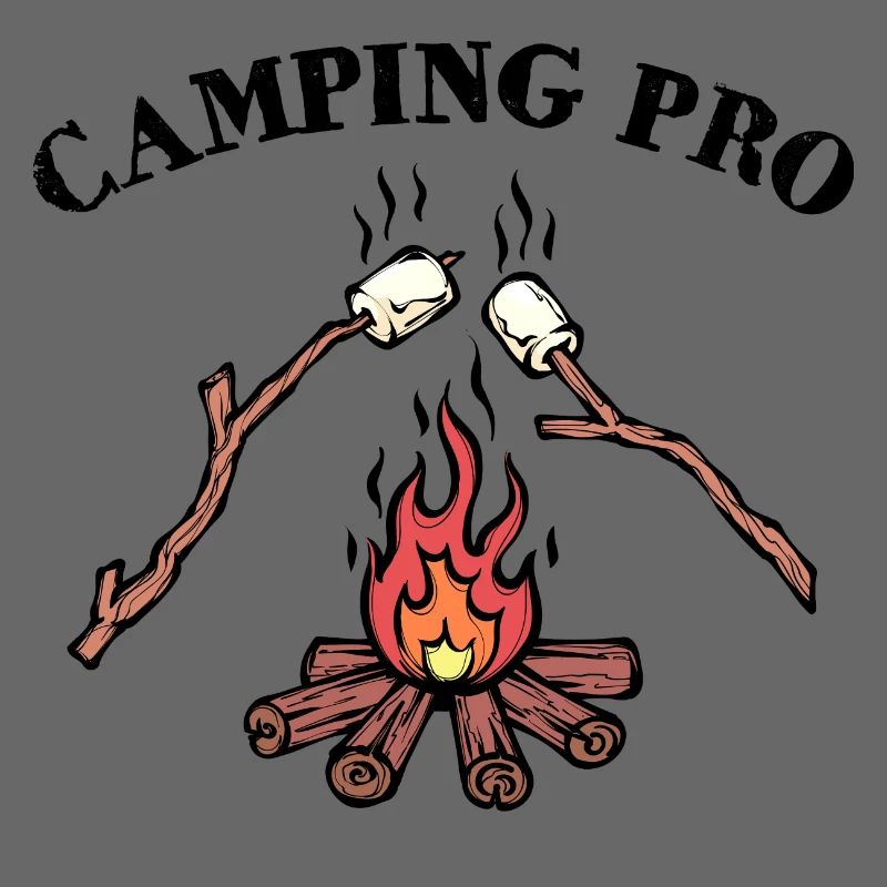 Lagerfeuer Campingplatz Statement Camping Camper