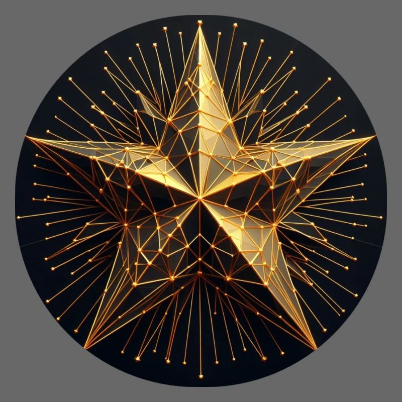 Polygon Stern gold
