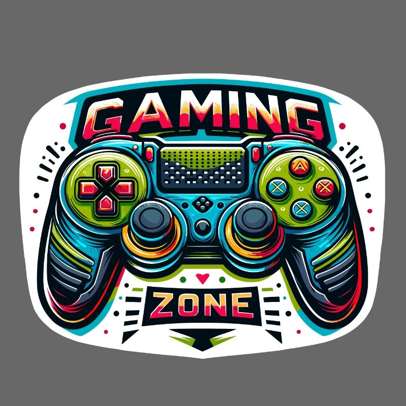 Gaming Zone - Controller Illustration