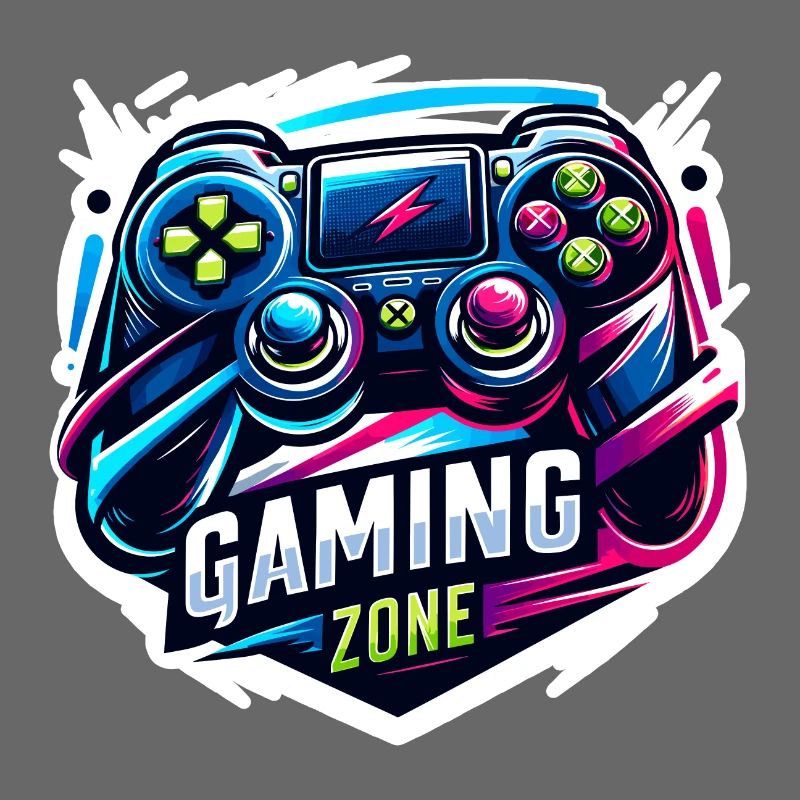 Gaming Zone - Controller Illustration