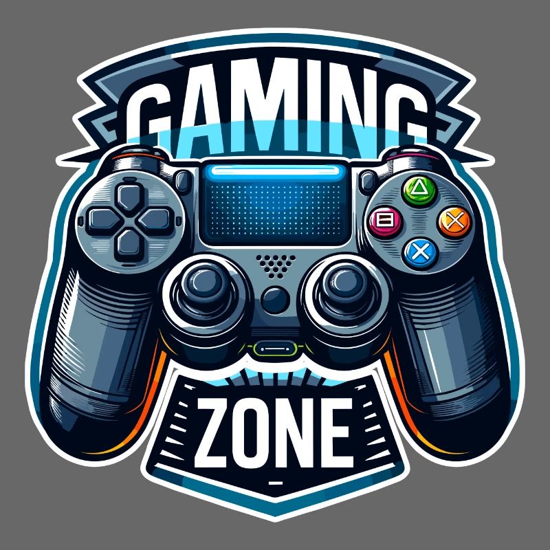 Gaming Zone - Controller Illustration
