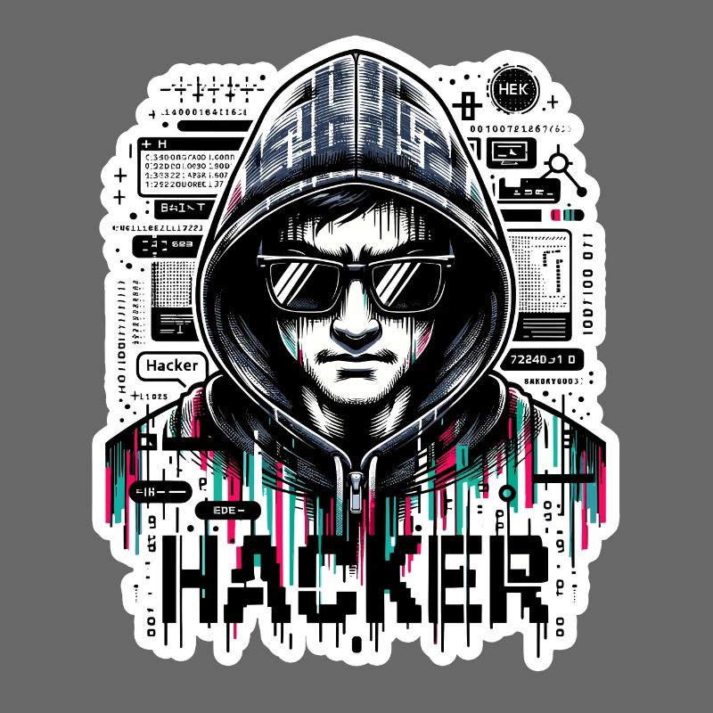 Hacker - Illustration