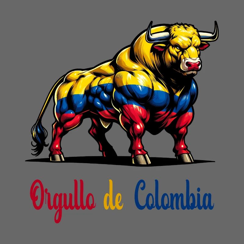 C'est la fierté du drapeau de la Colombie